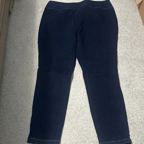 Belle by Kim Gravel Dark Blue Straight Leg Jeans - Picture 6 of 6